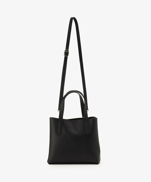 Afternoon Tea（アフタヌーンティー）の「三層合皮ショルダーバッグ（ショルダーバッグ・レディース・ベージュ/ブラック・ONE SIZE）」の8枚目の写真