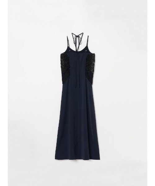 sahara（サハラ）の「Lace Inset Camisole Dress/レースインセットキャミソールドレス（ワンピース・レディース・ネイビー/ブラック・FREE）」の17枚目の写真