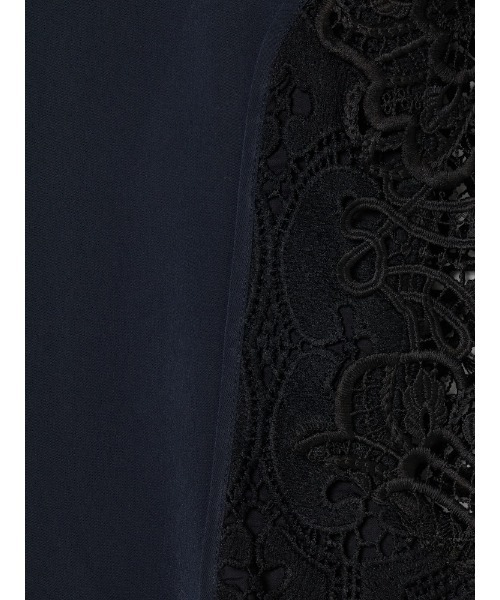 sahara（サハラ）の「Lace Inset Camisole Dress/レースインセットキャミソールドレス（ワンピース・レディース・ネイビー/ブラック・FREE）」の10枚目の写真