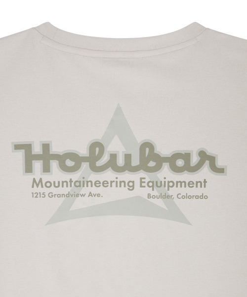 HOLUBAR(ホルバー)の「Flatirons Logo T Shirt Light Beige(Tシャツ/カットソー・メンズ・その他・LARGE)」の4枚目の写真