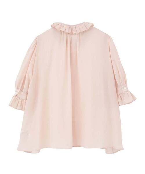 Tiara（ティアラ）の「【Bilitis dix-sept ans/ビリティス・ディセッタン】Parisiennen Blouse（シャツ/ブラウス・レディース・アイボリー/ピンク・FREE）」の3枚目の写真