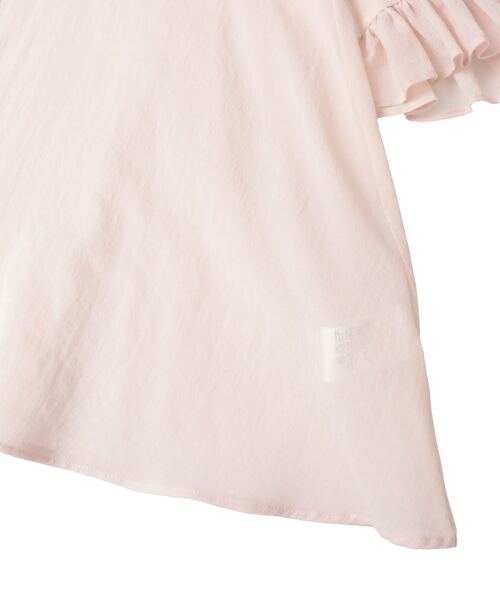 Tiara（ティアラ）の「【Bilitis dix-sept ans/ビリティス・ディセッタン】Parisiennen Blouse（シャツ/ブラウス・レディース・アイボリー/ピンク・FREE）」の6枚目の写真