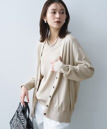 UNTITLED | ◆シアーVネックカーディガン(カーディガン/ボレロ)