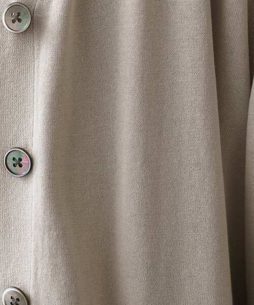 UNTITLED（アンタイトル）の「◆シアーVネックカーディガン（カーディガン/ボレロ・レディース・ネイビー/ナチュラル・04/02/00/48/44）」の7枚目の写真