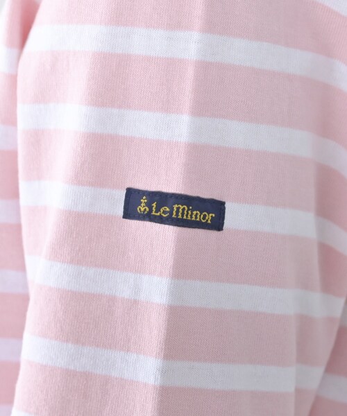 Le Minor(ルミノア)の「【Le minor】ボーダーカットソー(Tシャツ/カットソー・レディース・ピンク系7/ブラウン系その他3・02)」の7枚目の写真