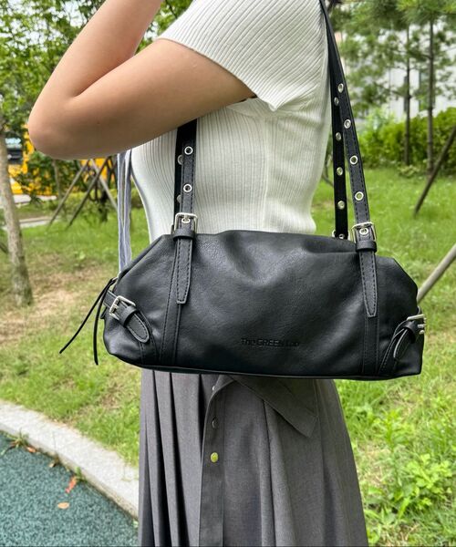 THE GREEN LAB（ザグリーンラボ）の「ヴィンテージスクエアショルダーバッグ[ブラック]（ショルダーバッグ・レディース・その他・FREE）」の22枚目の写真
