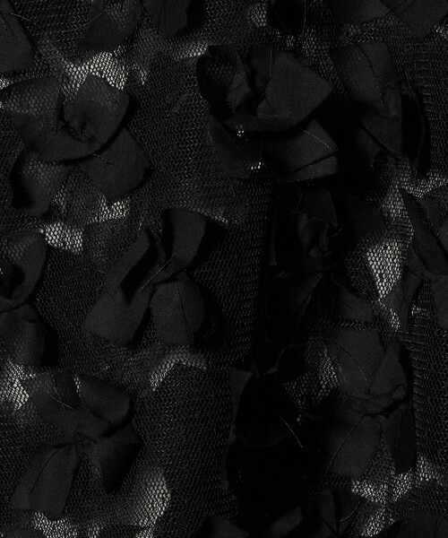 AEWEN MATOPH(イウエン マトフ)の「<AEWEN MATOPH>ドットチュールリボンノースリーブ(シャツ/ブラウス・レディース・ブラック/ホワイト・FREE)」の17枚目の写真