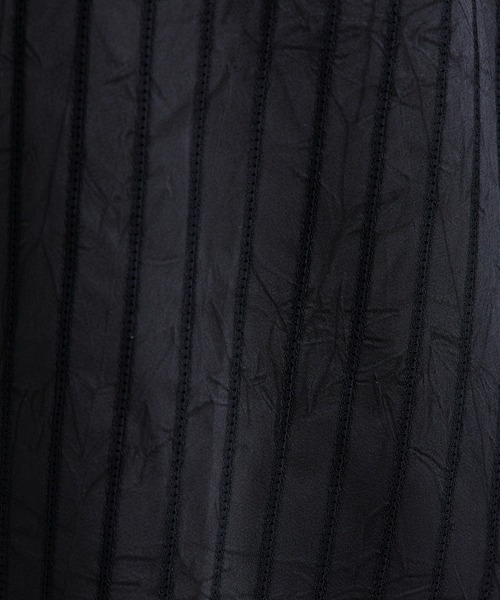 Lui's（ルイス）の「レースサテン開襟シャツ（シャツ/ブラウス・レディース・ベージュ/ブラック/オフホワイト・FREE）」の20枚目の写真