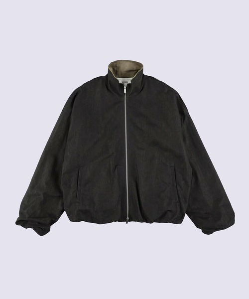 sulvam(サルバム)の「【sulvam/サルバム】デニムバルーンブルゾン(ブルゾン・メンズ・ブラック/インディゴブルー・M/S)」の2枚目の写真