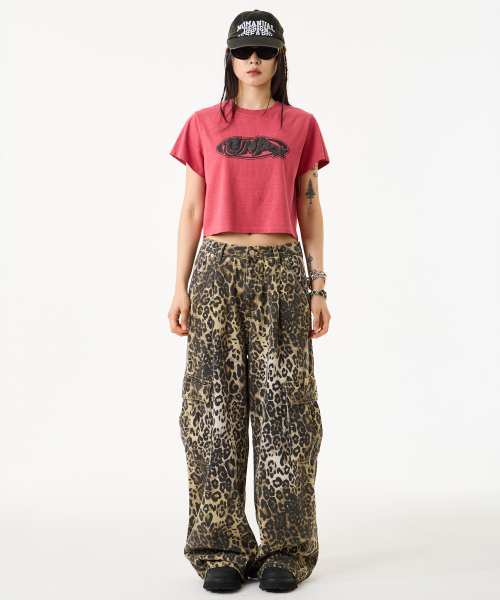 UNKNOWN PLANET(アンノウンプラネット)の「レオパードワイドカーゴパンツブラウン(その他パンツ・レディース・その他・SMALL/MEDIUM/LARGE)」の20枚目の写真
