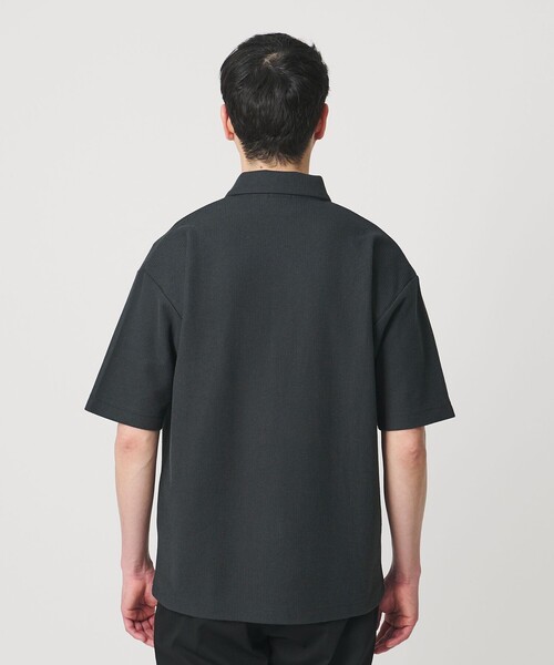 BEAUTY&YOUTH UNITED ARROWS（ビューティーアンドユースユナイテッドアローズ）の「【WEB限定 WARDROBE SMART】エアリー カノコ ポロシャツ【抗菌防臭・UVカット】（ポロシャツ・メンズ・ライトグレー/オフホワイト/ダークグレー/ブラック・M/S/XL/L）」の19枚目の写真