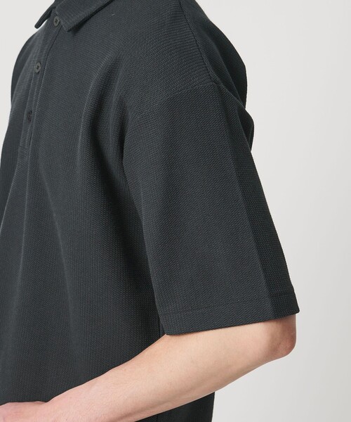 BEAUTY&YOUTH UNITED ARROWS（ビューティーアンドユースユナイテッドアローズ）の「【WEB限定 WARDROBE SMART】エアリー カノコ ポロシャツ【抗菌防臭・UVカット】（ポロシャツ・メンズ・ライトグレー/オフホワイト/ダークグレー/ブラック・M/S/XL/L）」の22枚目の写真