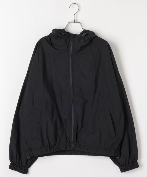 BAYFLOW（ベイフロー）の「シアージップパーカー（ブルゾン・レディース・ホワイト/ピンク/ブラック・FREE）」の3枚目の写真