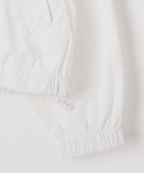 BAYFLOW（ベイフロー）の「シアージップパーカー（ブルゾン・レディース・ホワイト/ピンク/ブラック・FREE）」の12枚目の写真