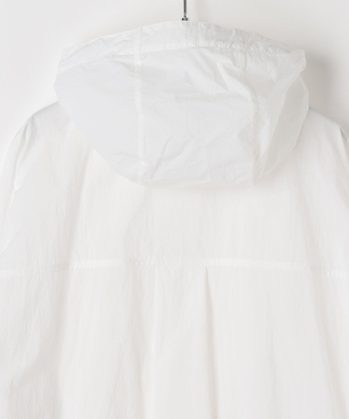 BAYFLOW（ベイフロー）の「シアージップパーカー（ブルゾン・レディース・ホワイト/ピンク/ブラック・FREE）」の6枚目の写真