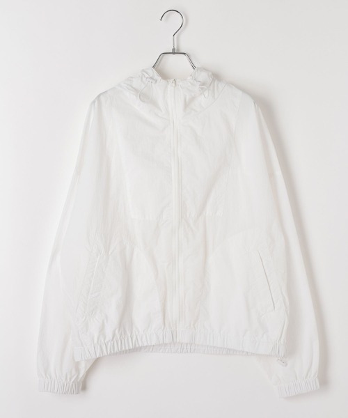 BAYFLOW（ベイフロー）の「シアージップパーカー（ブルゾン・レディース・ホワイト/ピンク/ブラック・FREE）」の5枚目の写真