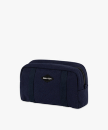 GEECOON（ジークーン）の「コットンキャンバスパウチ GEE248-602 ネイビー（ポーチ）」