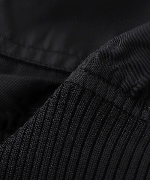 WISM(ウィズム)の「INTODUSK / イントゥダスク FLIGHT JACKET(その他アウター・メンズ・ブラック・LARGE/MEDIUM)」の6枚目の写真