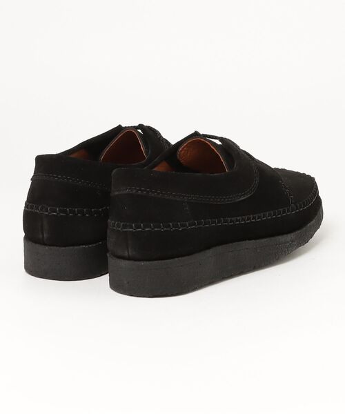 Padmore&Barnes(パドモア&バーンズ)の「WILLOW(モカシン/デッキシューズ・メンズ・ライトベージュ/ブラック・UK7/UK8/UK9)」の5枚目の写真