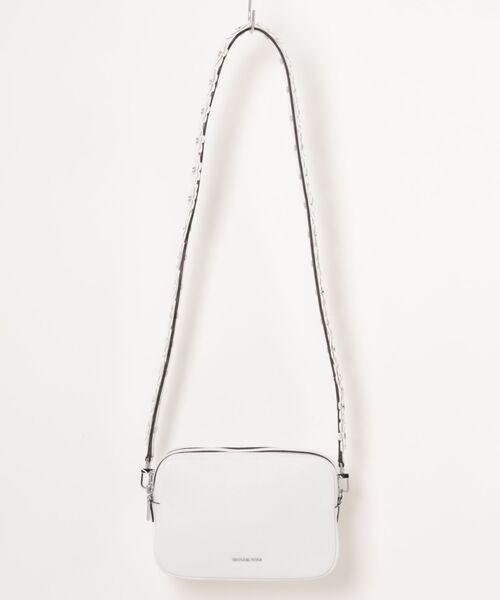 MICHAEL KORS(マイケルコース)の「BRYANT ペブルレザー カメラ クロスボディ ミディアム(ショルダーバッグ・レディース・ホワイト系・FREE)」の5枚目の写真