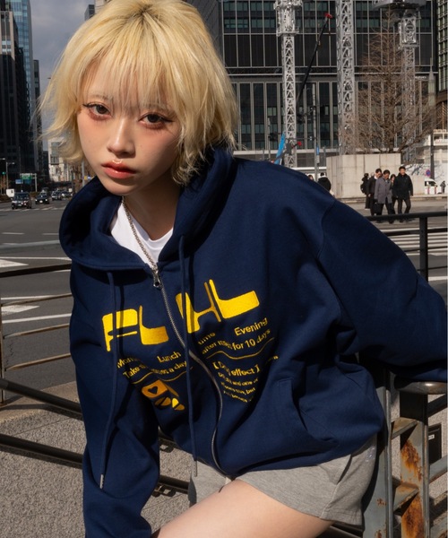 CROPPED EMB LOGO PARKA（パーカー）｜FLUKE HOLIC（フロックホリック