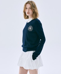 Mardi Mercredi（マルディメクルディ）の「COTTON BALLOON MINI SKIRT（スカート）」