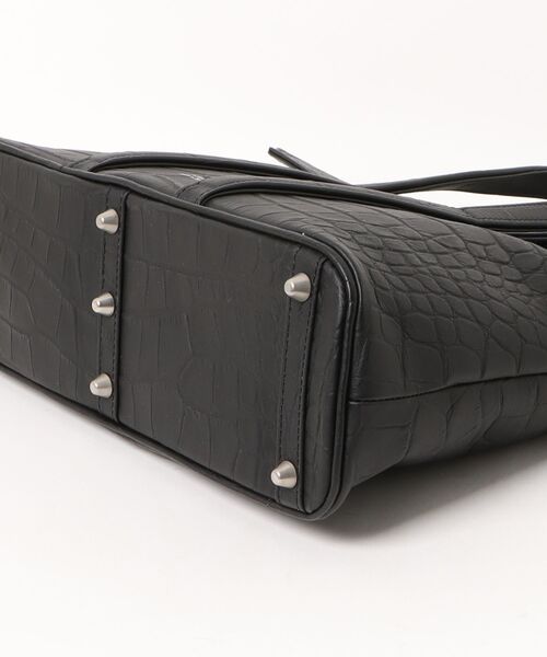 Scrap Book（スクラップブック）の「【M.U.L.】スクエアフラップトートM（トートバッグ・レディース・ブラック・FREE）」の3枚目の写真