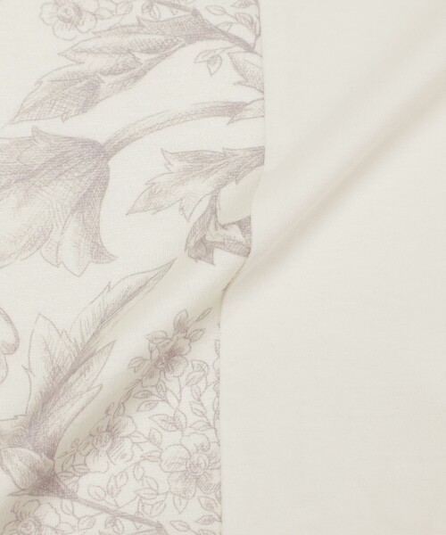 MACKINTOSH LONDON(マッキントッシュ ロンドン)の「【婦人画報4月号掲載】【BIBURY FLOWER】エッチングバイブリーTシャツ(Tシャツ/カットソー・レディース・グリーン/ブルー系その他2/ベージュ・38)」の11枚目の写真