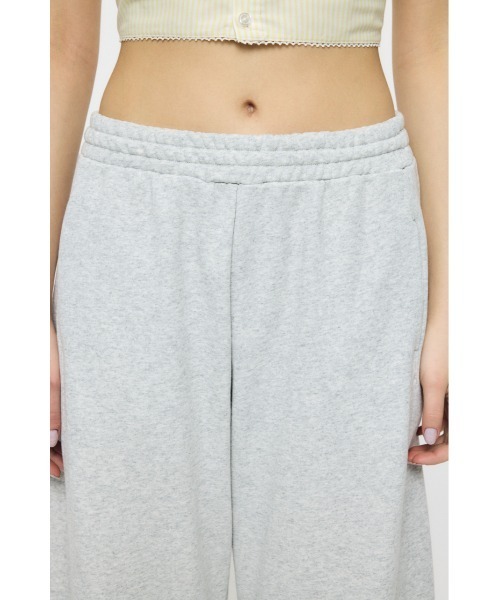 MOUSSY（マウジー）の「【セットアップ対応】【新色：カモフラージュ登場】CURVE LINE SWEAT PANTS / カーブラインスウェットパンツ（スウェットパンツ・レディース・杢グレー/グリーン系その他2・1/2）」の19枚目の写真