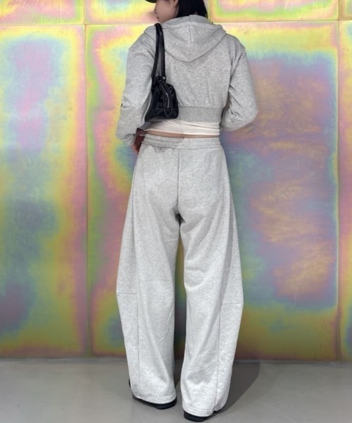 セットアップ対応】【新色：カモフラージュ登場】CURVE LINE SWEAT