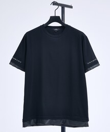 5351 POUR LES HOMMES | レイヤード スタッズ 半袖Tシャツ(Tシャツ/カットソー)