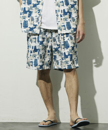 Firsthand（ファーストハンド）の「Firsthand/ファーストハンド パターン イージーショーツ / 総柄デザインショートパンツ / セットアップ対応（その他パンツ）」