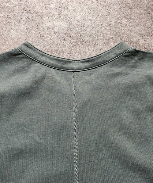 SELECT LEVERY(セレクトリベリー)の「天竺キーネックフレンチスリーブTシャツ(Tシャツ/カットソー・レディース・ブラック/ピンク/アイボリー・MEDIUM)」の11枚目の写真