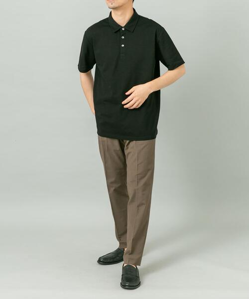 URBAN RESEARCH ROSSO MEN(アーバンリサーチロッソメン)の「『抗菌 / 防臭』『XLサイズあり』ハイパフォーマンス鹿の子ポロシャツ(ポロシャツ・メンズ・ネイビー/ホワイト/ブラウン/グレー/ブルー/ライトブルー/カーキ/ブラック・X-LARGE/LARGE/MEDIUM/SMALL)」の12枚目の写真