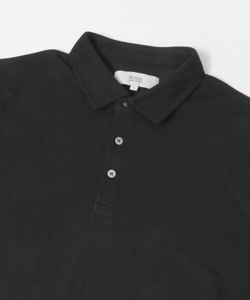 URBAN RESEARCH ROSSO MEN(アーバンリサーチロッソメン)の「『抗菌 / 防臭』『XLサイズあり』ハイパフォーマンス鹿の子ポロシャツ(ポロシャツ・メンズ・ネイビー/ホワイト/ブラウン/グレー/ブルー/ライトブルー/カーキ/ブラック・X-LARGE/LARGE/MEDIUM/SMALL)」の17枚目の写真