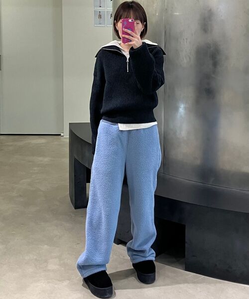 DIAGONAL(ダイアゴナル)の「SAILOR HALF ZIP UP KNIT (charcoal)(ニット/セーター・レディース・その他・FREE)」の12枚目の写真