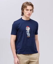 J.PRESS（ジェイプレス）の「新デザイン【BULLDOG BOY】プリント Tシャツ（Tシャツ/カットソー）」