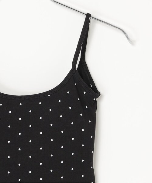 VENCEEXCHANGE(ヴァンスエクスチェンジ)の「バックオープンドットブラトップ(キャミソール・レディース・ホワイト/ブラック/グレー・FREE)」の6枚目の写真
