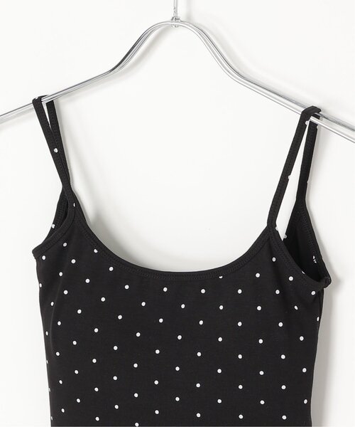 VENCEEXCHANGE(ヴァンスエクスチェンジ)の「バックオープンドットブラトップ(キャミソール・レディース・ホワイト/ブラック/グレー・FREE)」の8枚目の写真