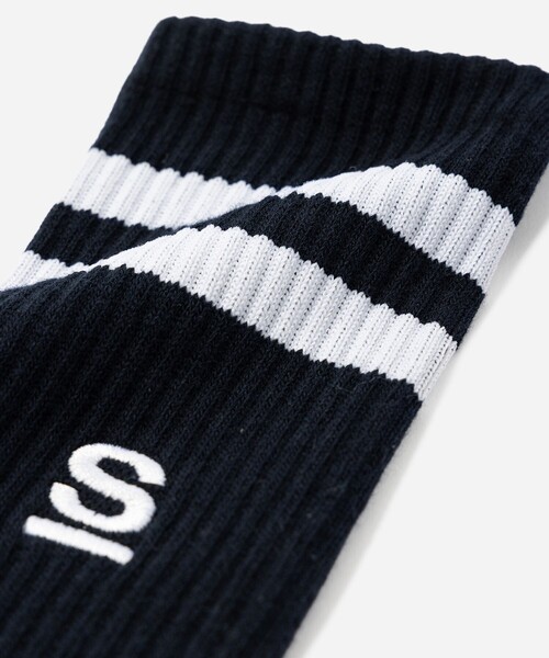 Saturdays NYC(サタデーズ ニューヨークシティ )の「S Logo Socks(ソックス/靴下・メンズ・ホワイト/オリーブ/ネイビー・FREE)」の7枚目の写真