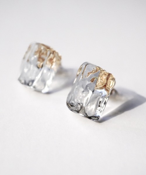 HARIO Lampwork Factory(ハリオランプワークファクトリー)の「ピアス グレイシア(ピアス(両耳用)・レディース・クリア・FREE)」の10枚目の写真