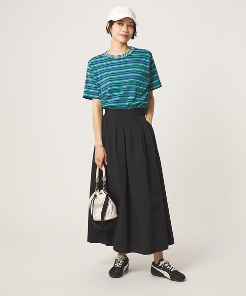 RYE TENDER(ライテンダー)の「<RYE TENDER>ボーダー ニット Tシャツ(ニット/セーター・レディース・コバルトブルー/ベージュ・FREE)」の19枚目の写真