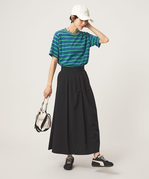 RYE TENDER(ライテンダー)の「<RYE TENDER>ボーダー ニット Tシャツ(ニット/セーター・レディース・コバルトブルー/ベージュ・FREE)」の20枚目の写真