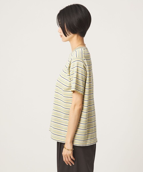 RYE TENDER(ライテンダー)の「<RYE TENDER>ボーダー ニット Tシャツ(ニット/セーター・レディース・コバルトブルー/ベージュ・FREE)」の22枚目の写真