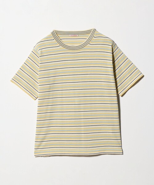 RYE TENDER(ライテンダー)の「<RYE TENDER>ボーダー ニット Tシャツ(ニット/セーター・レディース・コバルトブルー/ベージュ・FREE)」の7枚目の写真