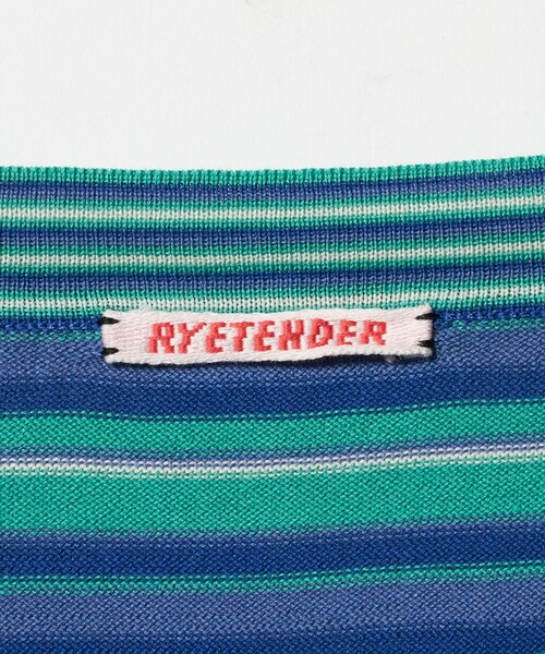 RYE TENDER(ライテンダー)の「<RYE TENDER>ボーダー ニット Tシャツ(ニット/セーター・レディース・コバルトブルー/ベージュ・FREE)」の10枚目の写真