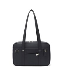 DAYLIFE | ヒロインスモールトートバッグ（レザー ネイビー）(トートバッグ)