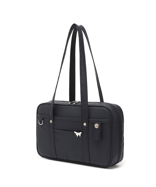 DAYLIFE（デイライフ）の「ヒロインスモールトートバッグ（レザー ネイビー）（トートバッグ・レディース・その他・FREE）」の3枚目の写真