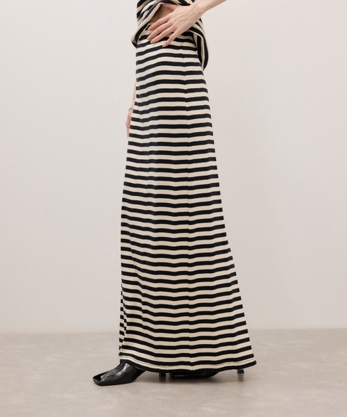 ADAM ET ROPE'(アダムエロペ)の「【Miller for ADAM ET ROPE'】別注 Skirt(スカート・レディース・ブルー/キナリ・FREE)」の14枚目の写真