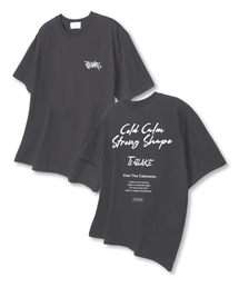 コールドカム オーバーサイズ 半袖Tシャツ ダークグレー